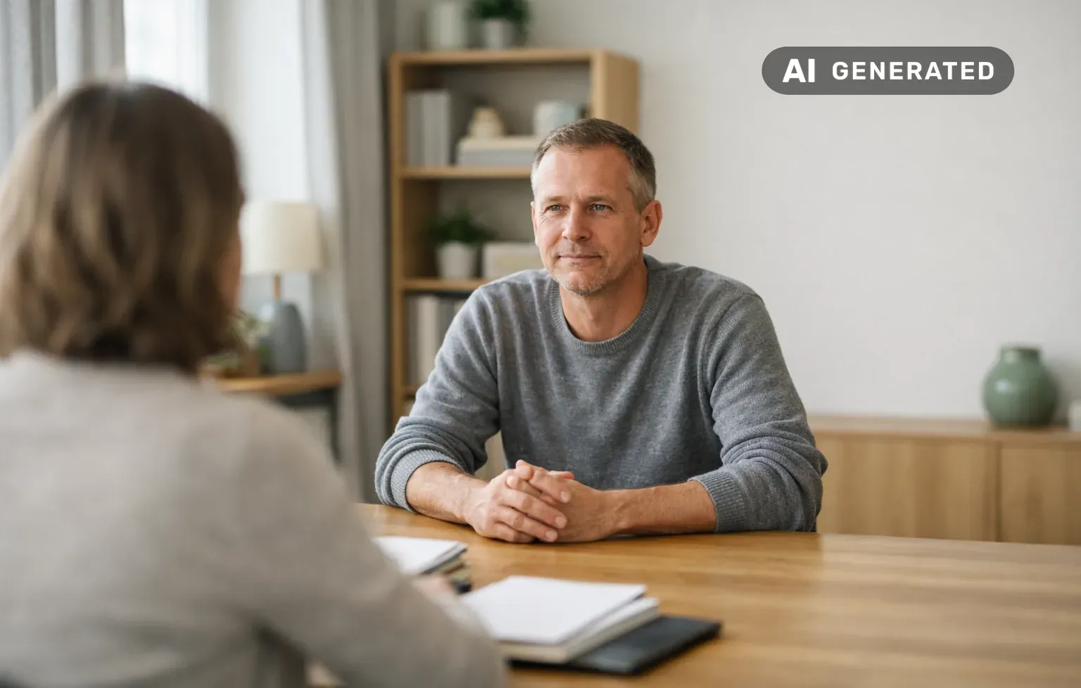 Skuldsanering: vad det innebär och hur du söker hjälp – AI-genererad bild