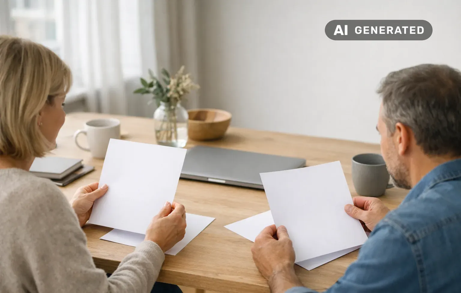 Så läser du ett låneerbjudande steg för steg – AI-genererad bild