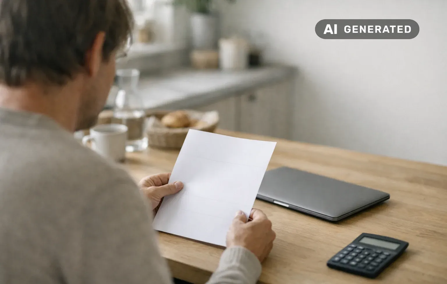 Ränta på kreditkort: när uppstår den och vad kostar den? – AI-genererad bild