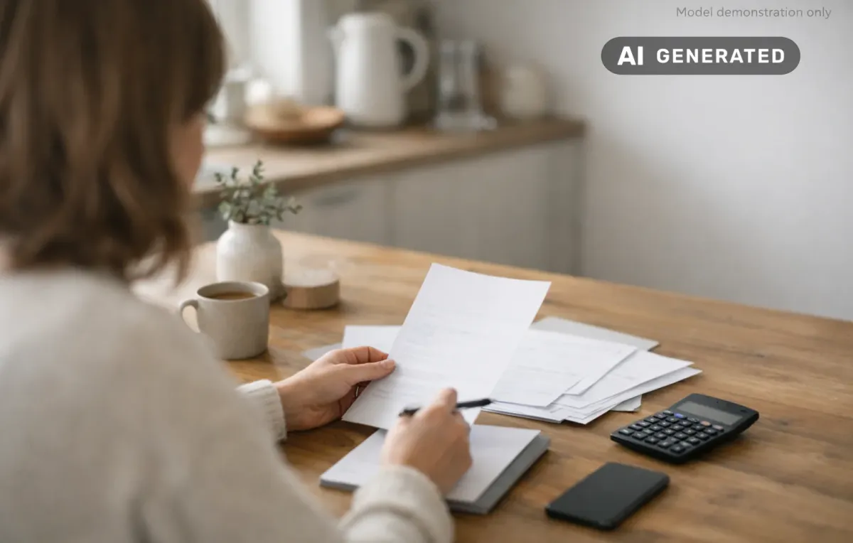 Samla lån: när kan det vara rimligt – och när hjälper det inte? – AI-genererad bild