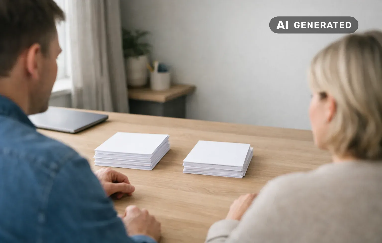 Aktiv förvaltning fond eller passiv: vad skiljer strategierna åt? – AI-genererad bild