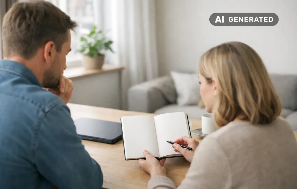 Fastighetsinvesteringar: risker och kostnader att räkna med – AI-genererad bild