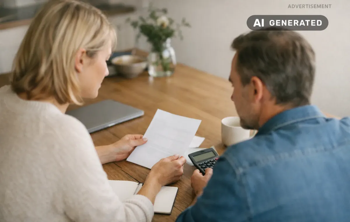 Amorteringskrav: så hänger belåningsgrad och skuldkvot ihop – AI-genererad bild