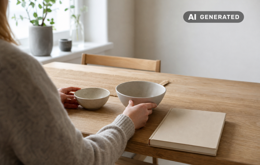 Buffert eller framtidssparande: vad kan prioriteras först? – AI-genererad bild