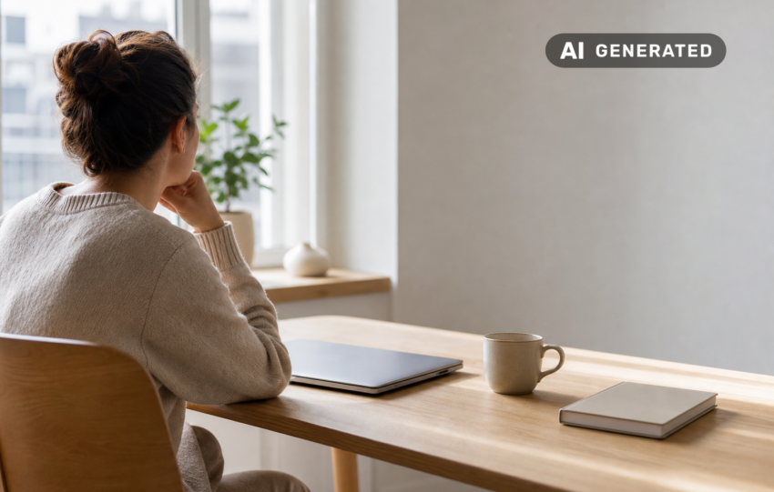 Fondavgifter och risk: en nybörjarguide för fondsparande – AI-genererad bild