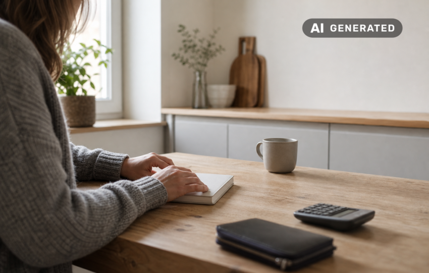 Månadsbudget som går att följa: en praktisk metod för svenska hushåll – AI-genererad bild