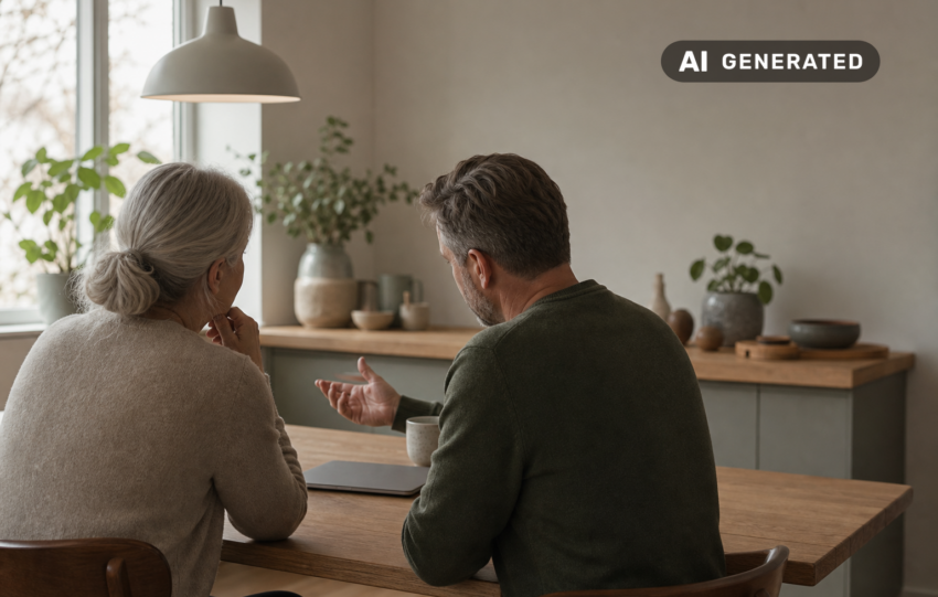 Vad består pensionen av? En guide till det svenska pensionssystemet – AI-genererad bild